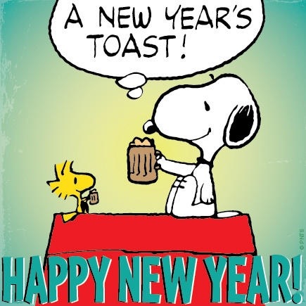 (Buon) Anno Nuovo con i Peanuts